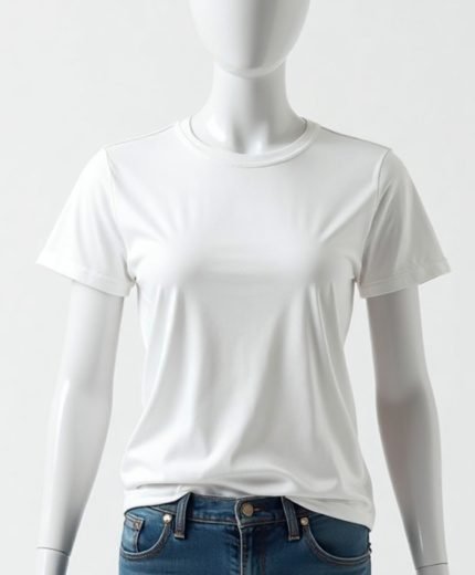 Camiseta básica 100% Algodão Feminino