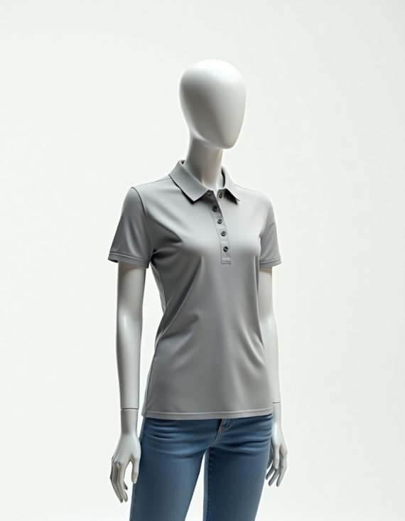 Camiseta Polo Piquet Feminino - Imagem 6