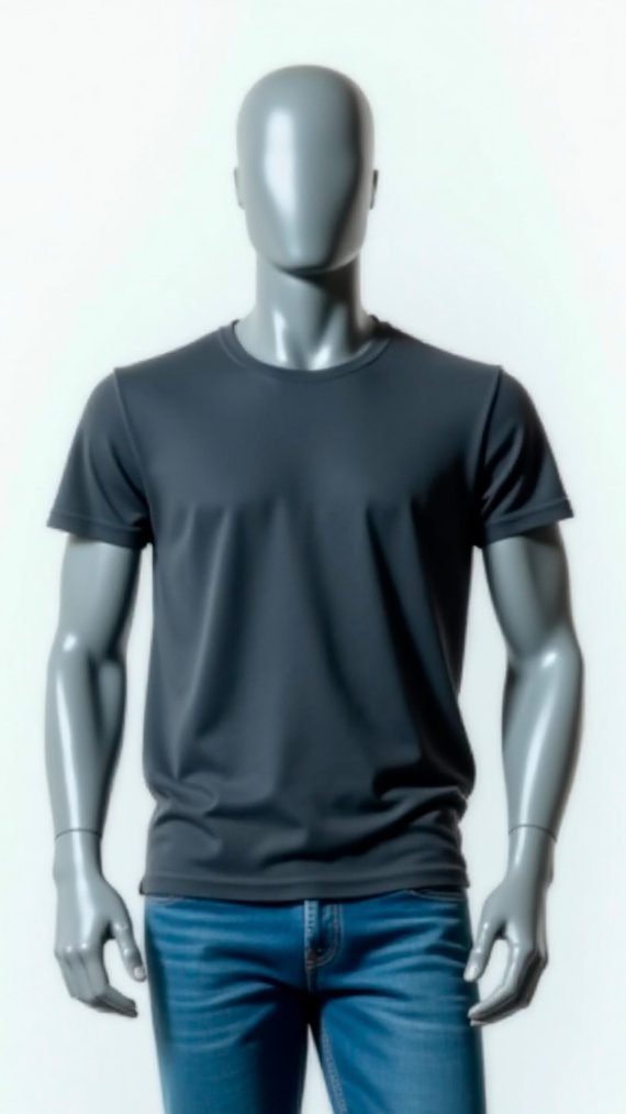 Camiseta básica 100% Algodão Masculino - Imagem 7