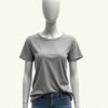 Camiseta básica 100% Algodão Feminino - Imagem 3