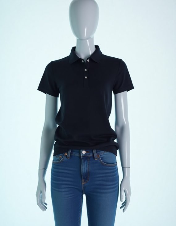 Camiseta Polo Piquet Feminino - Imagem 3